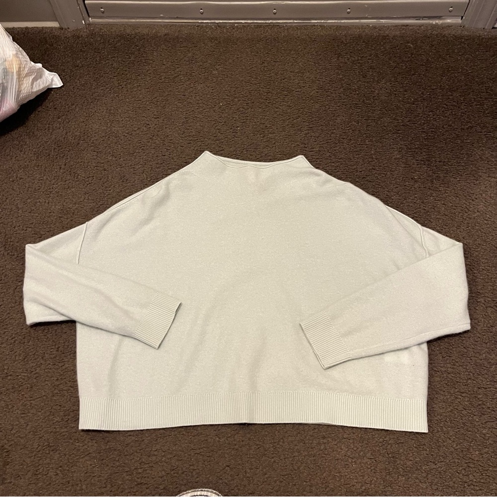 Anthropologie Pilcro The Alani Mock Neck Cashmere Sweater - Picture 5 of 9